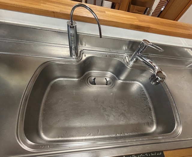 伊勢原市　ｷｯﾁﾝ水栓/浄水器交換　【クリナップSS】