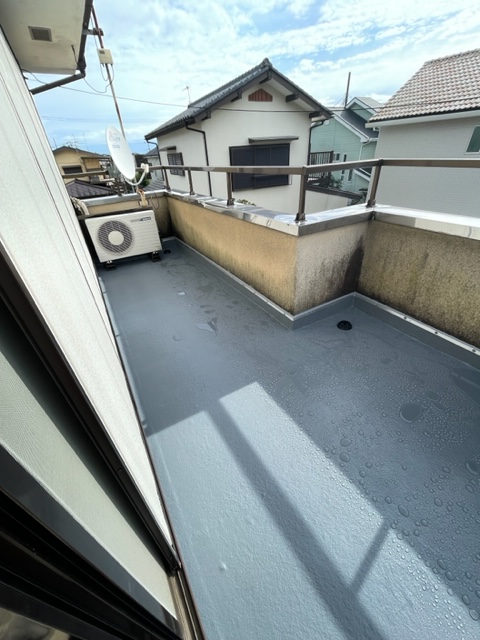 秦野市　防水再施工　【ﾓﾙﾀﾙから防水ｶﾊﾞｰ工法】