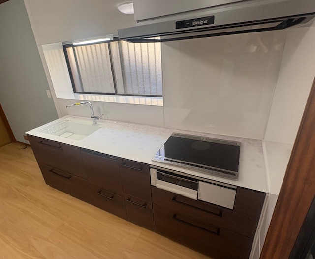 秦野市　キッチン交換リフォーム　【TOTO　ザ・クラッソ取替リフォーム】